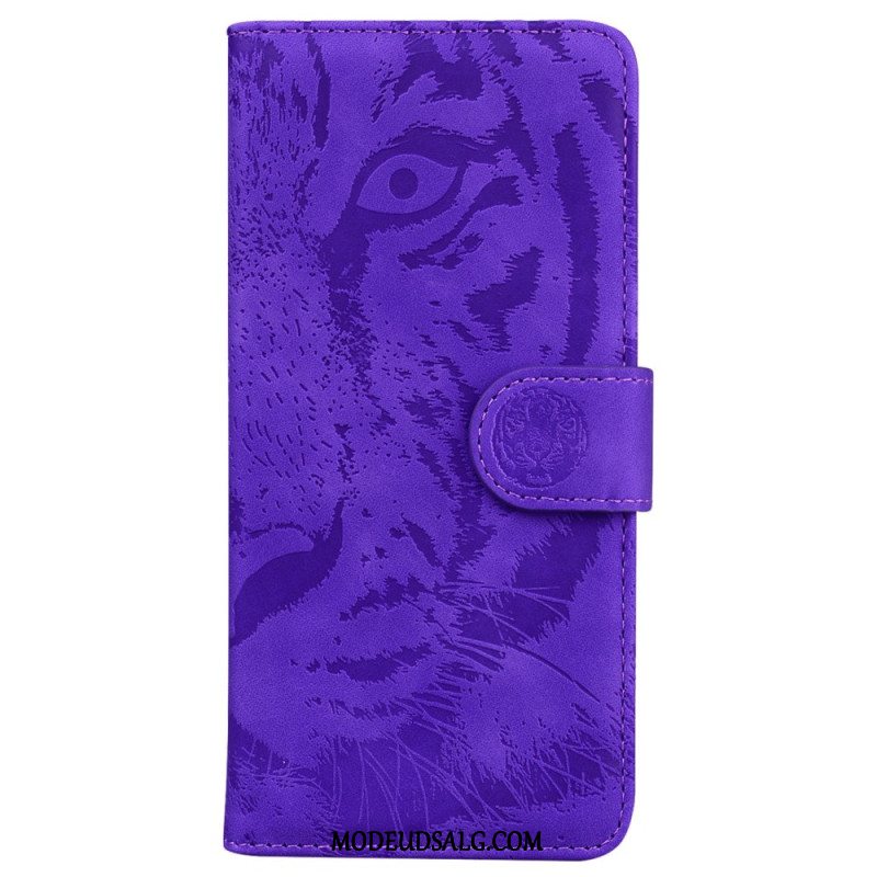 Flip Cover Motorola Edge 50 Neo Tiger Footprint