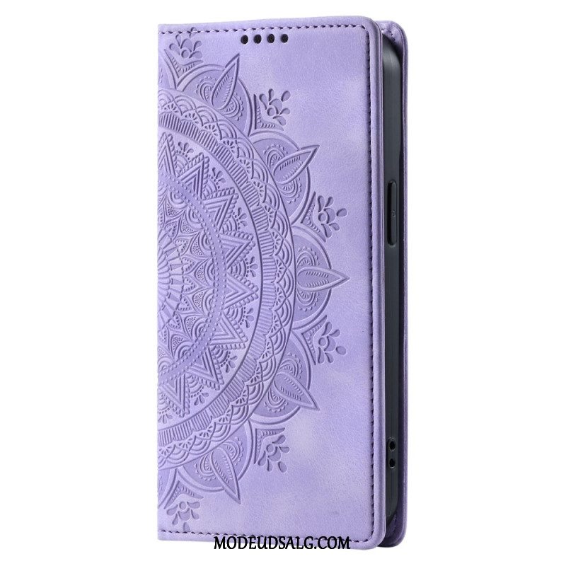 Flip Cover Motorola Edge 50 Pro Mandala Ruskindseffekt