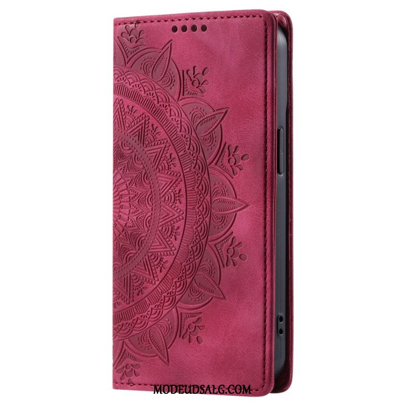 Flip Cover Motorola Edge 50 Pro Mandala Ruskindseffekt