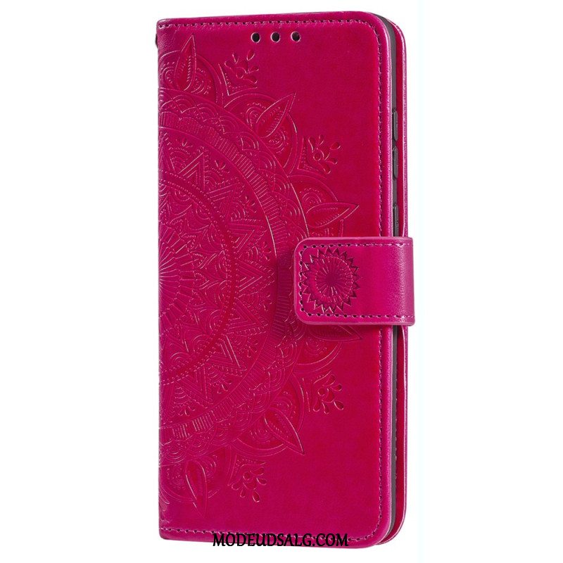 Flip Cover Motorola Edge 50 Pro Mandala Sol Med Rem