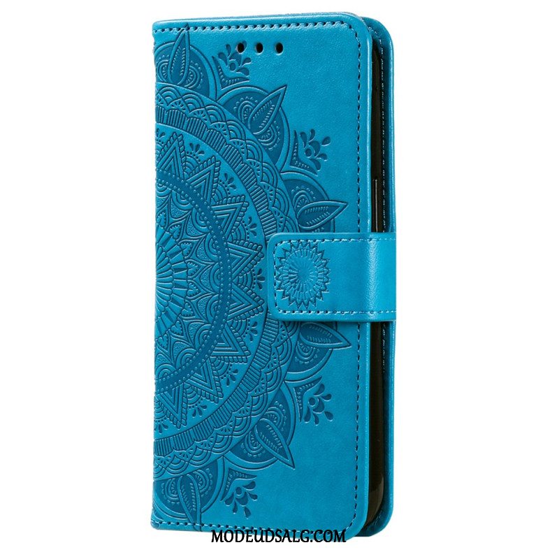 Flip Cover Motorola Edge 50 Pro Mandala Sol Med Rem