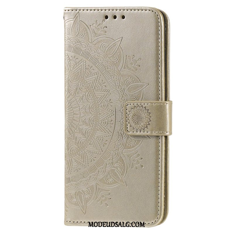 Flip Cover Motorola Edge 50 Pro Mandala Sol Med Rem