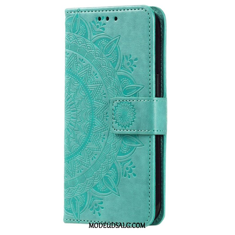 Flip Cover Motorola Edge 50 Pro Mandala Sol Med Rem