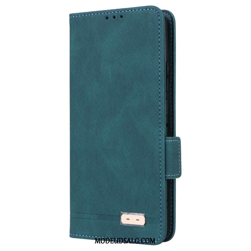 Flip Cover Motorola Edge 50 Pro Vintage Design