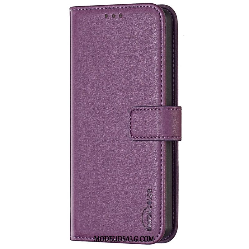 Flip Cover Motorola Edge 50 Ultra Binfen Farve