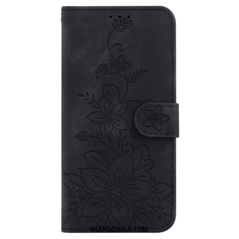 Flip Cover Motorola Edge 50 Ultra Blomsterrem