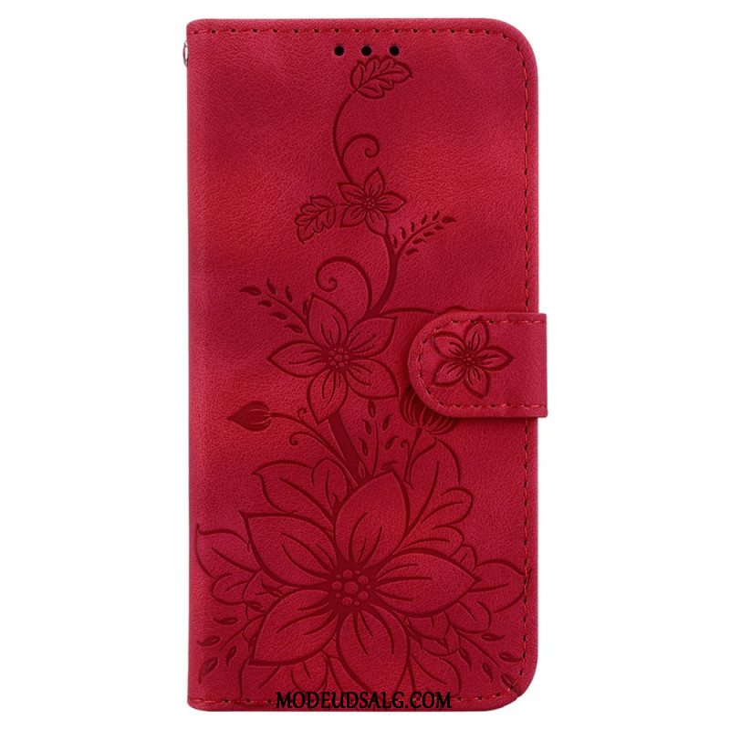 Flip Cover Motorola Edge 50 Ultra Blomsterrem