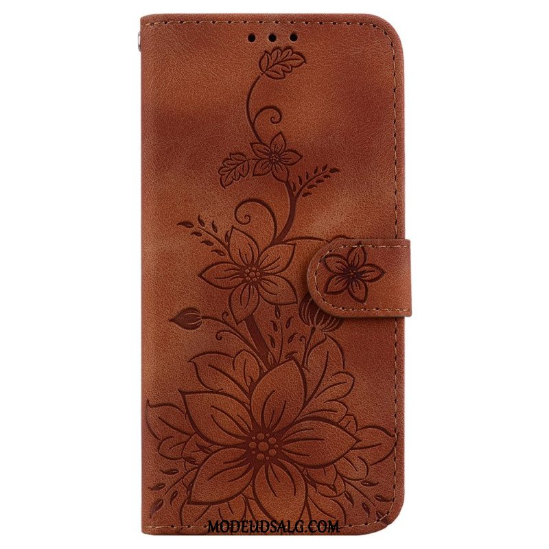 Flip Cover Motorola Edge 50 Ultra Blomsterrem