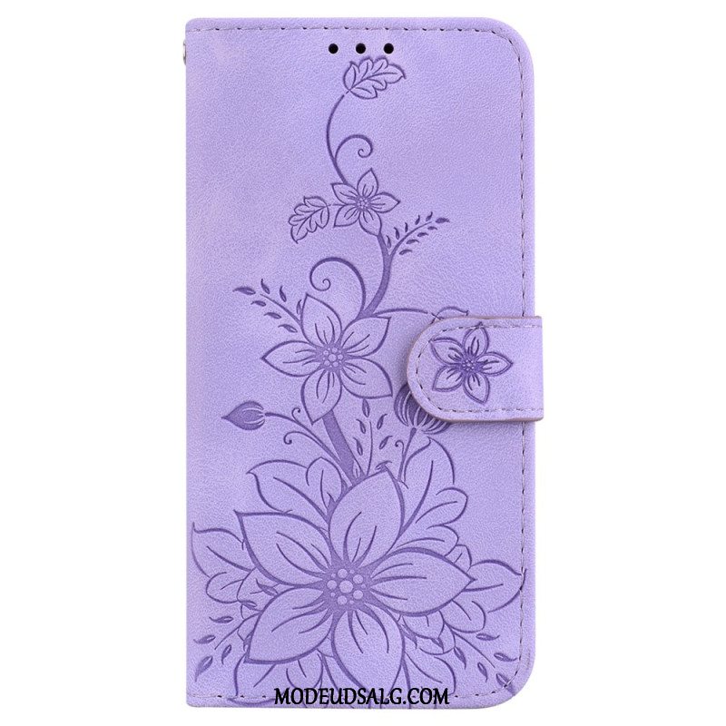 Flip Cover Motorola Edge 50 Ultra Blomsterrem