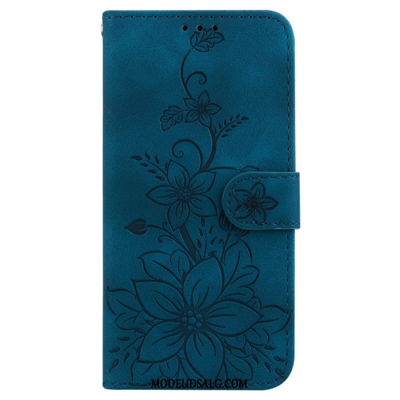 Flip Cover Motorola Edge 50 Ultra Blomsterrem