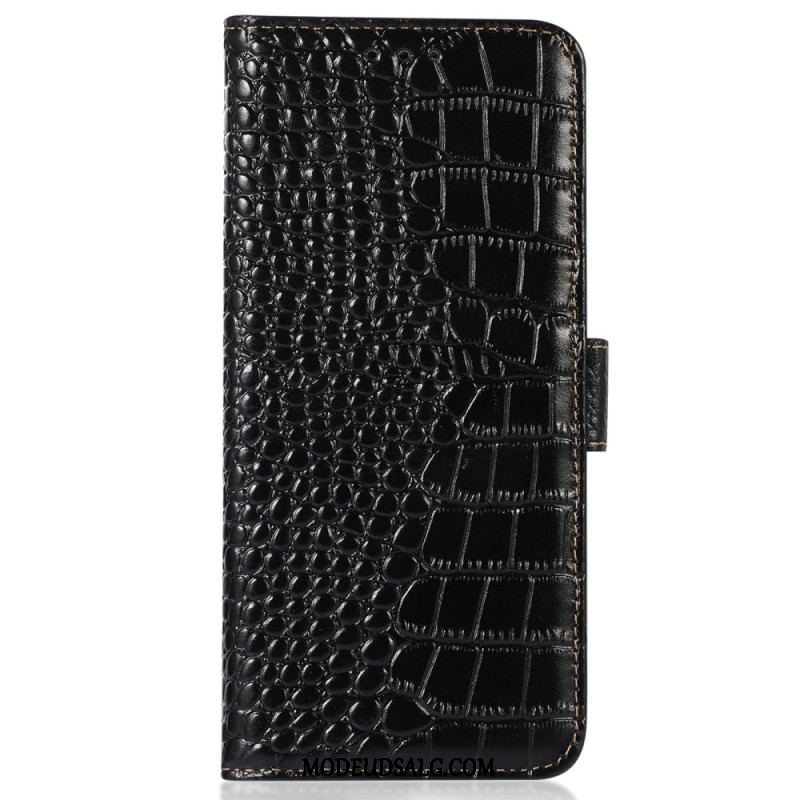 Flip Cover OnePlus 10T 5G Crocodile Style Rfid