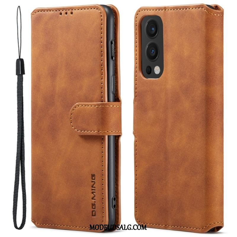 Flip Cover OnePlus Nord 2 5G Dg.ming Retro