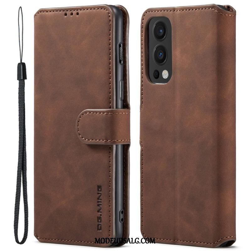 Flip Cover OnePlus Nord 2 5G Dg.ming Retro