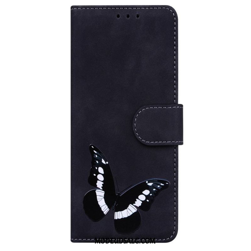 Flip Cover OnePlus Nord 2 5G Skin-touch Butterfly