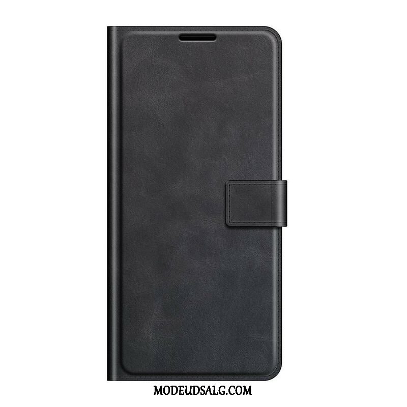 Flip Cover OnePlus Nord 2 5G Slank Ekstrem Lædereffekt