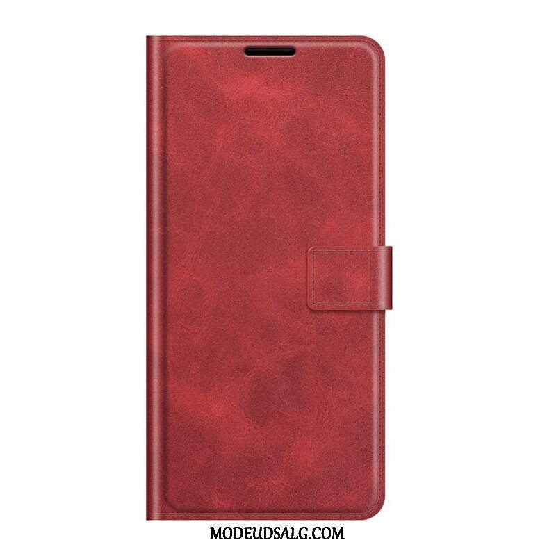 Flip Cover OnePlus Nord 2 5G Slank Ekstrem Lædereffekt