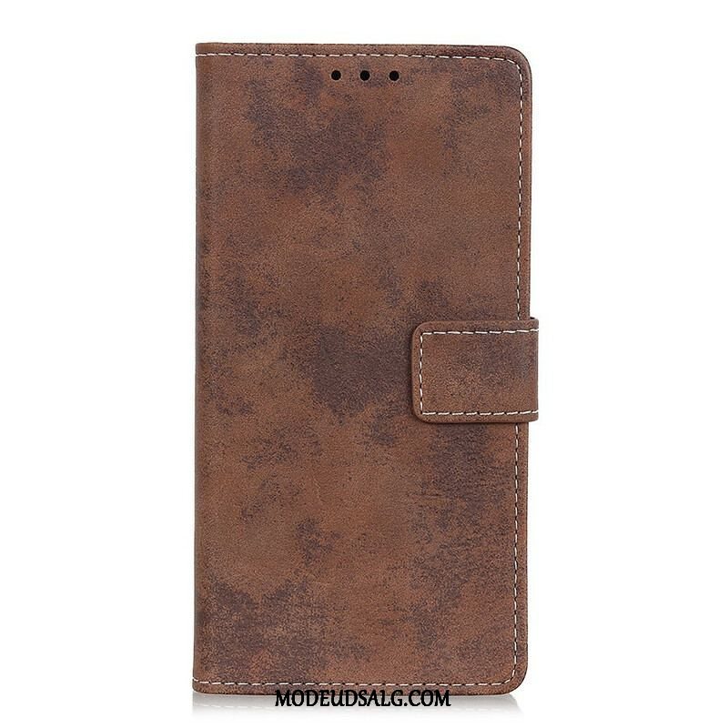 Flip Cover OnePlus Nord 2 5G Vintage Kunstlæder