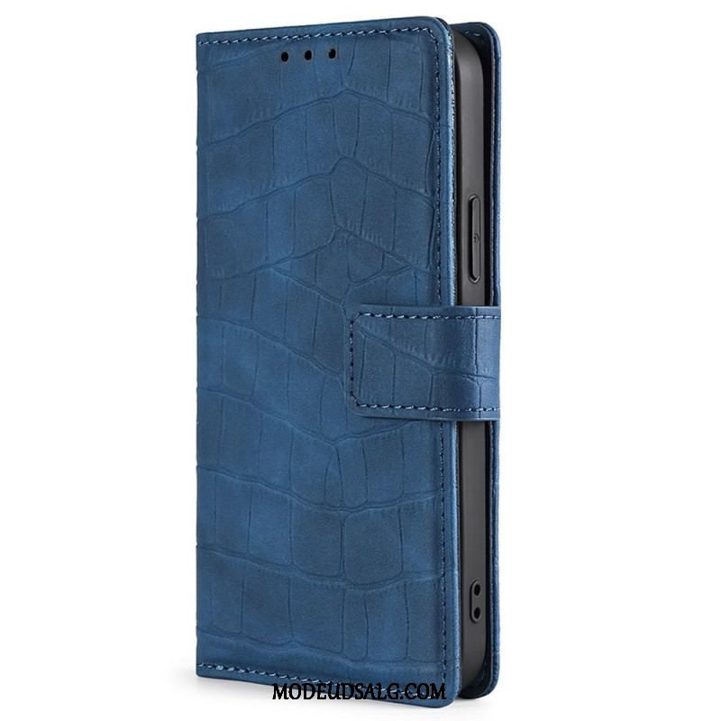 Flip Cover OnePlus Nord 2T 5G Krokodillehudstil