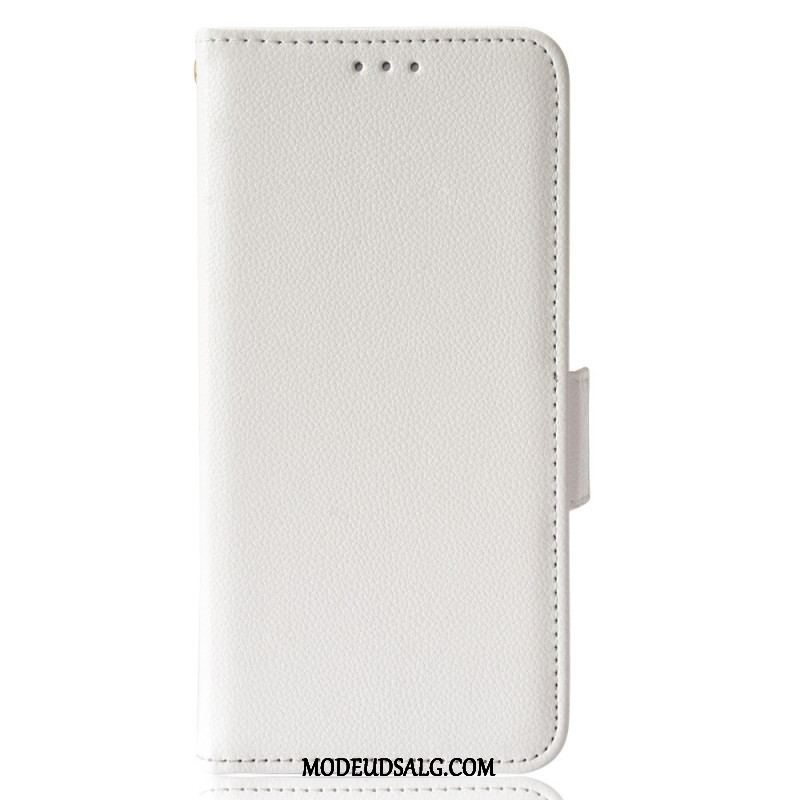 Flip Cover OnePlus Nord 2T 5G Litchi Tekstur