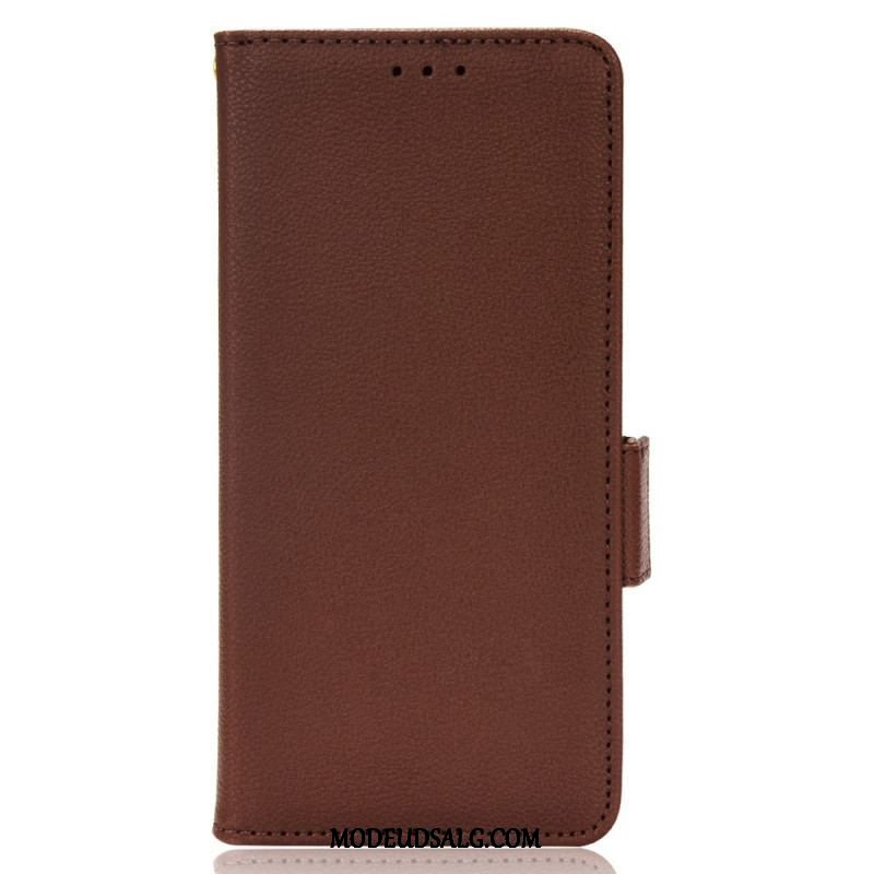 Flip Cover OnePlus Nord 2T 5G Litchi Tekstur