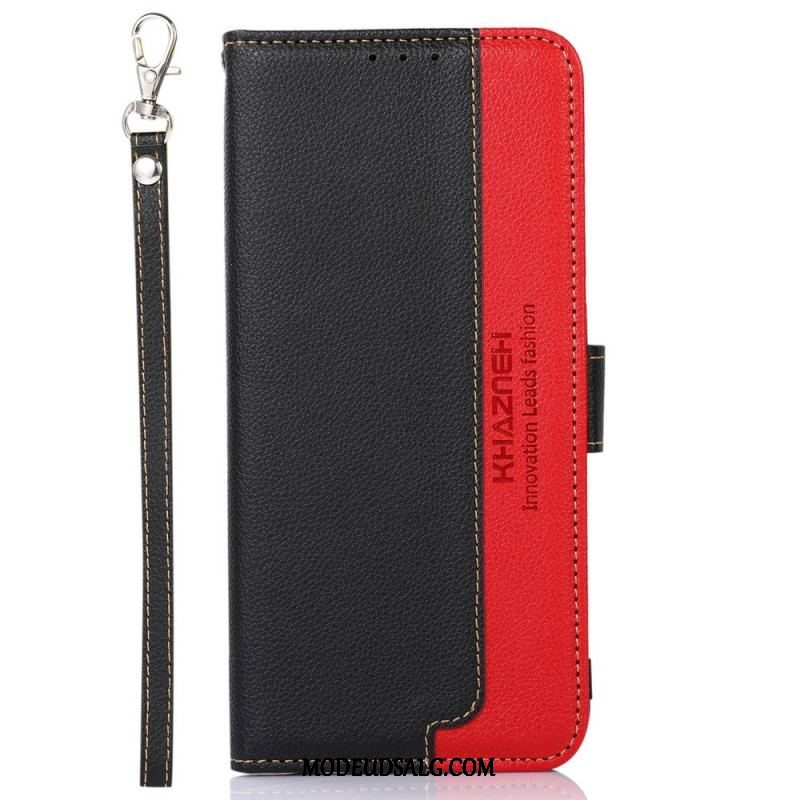 Flip Cover OnePlus Nord 2T 5G Lychee Style Rfid