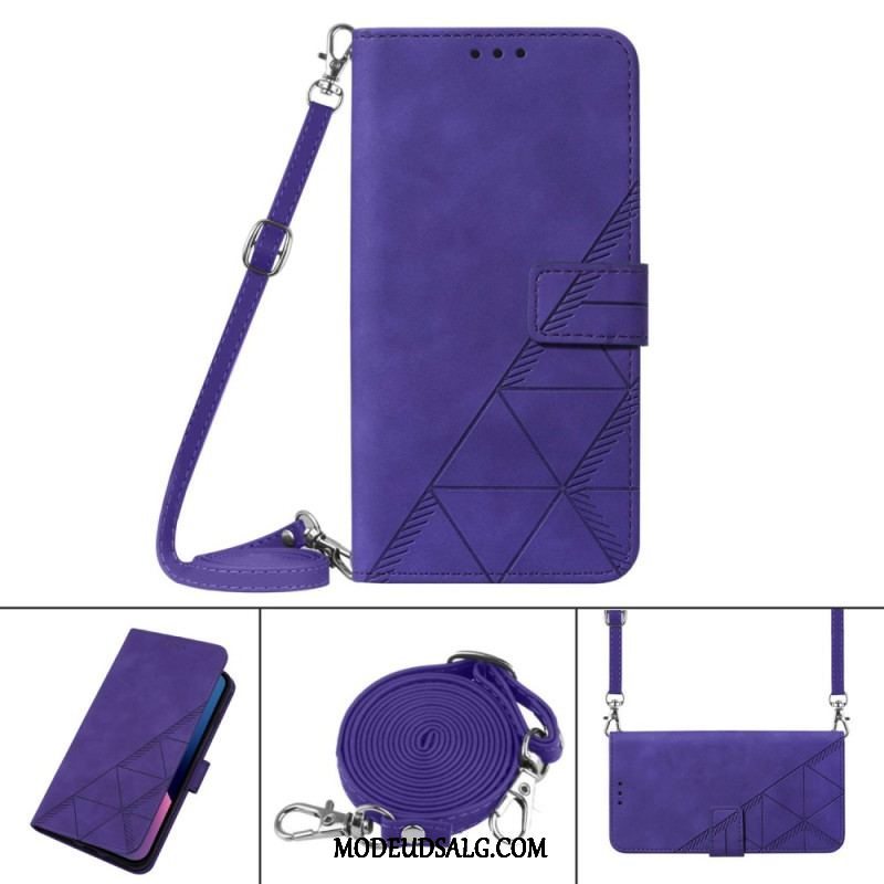 Flip Cover OnePlus Nord 2T 5G Skuldertrekanter