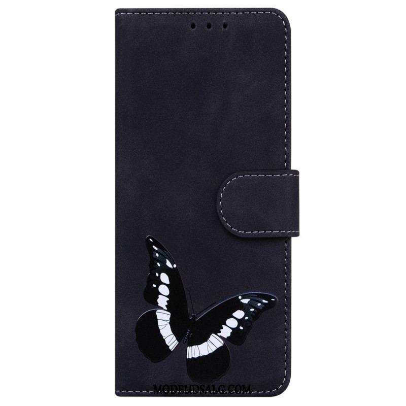 Flip Cover OnePlus Nord 2T 5G Sommerfugle Mønster