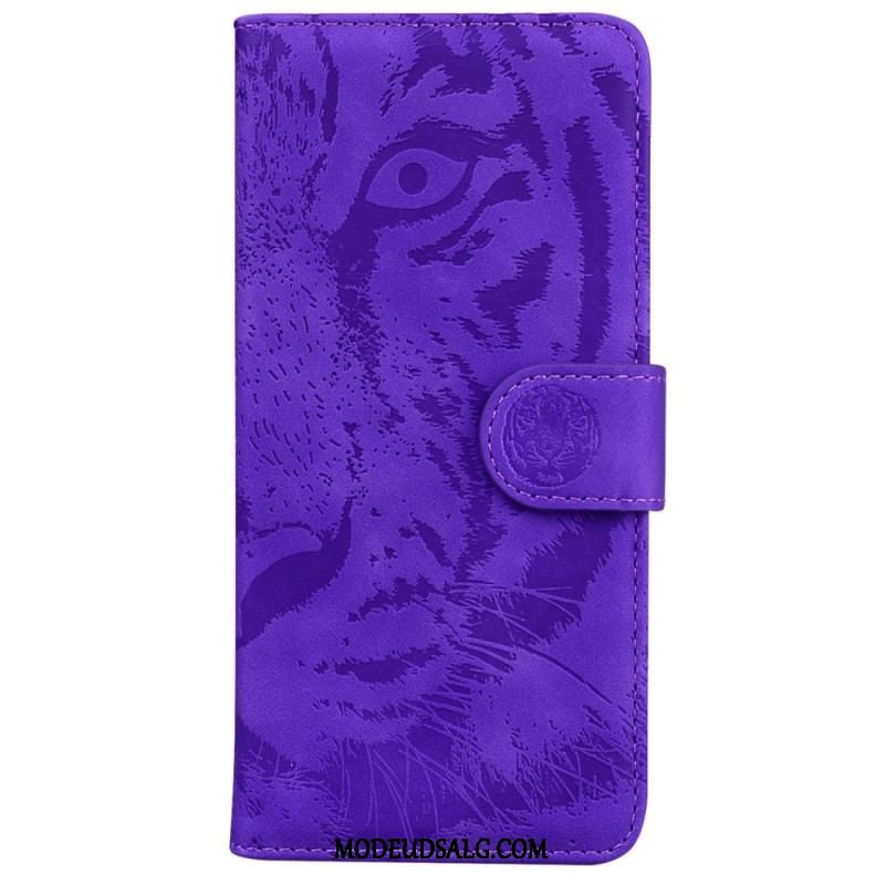 Flip Cover OnePlus Nord 2T 5G Tiger Mønster