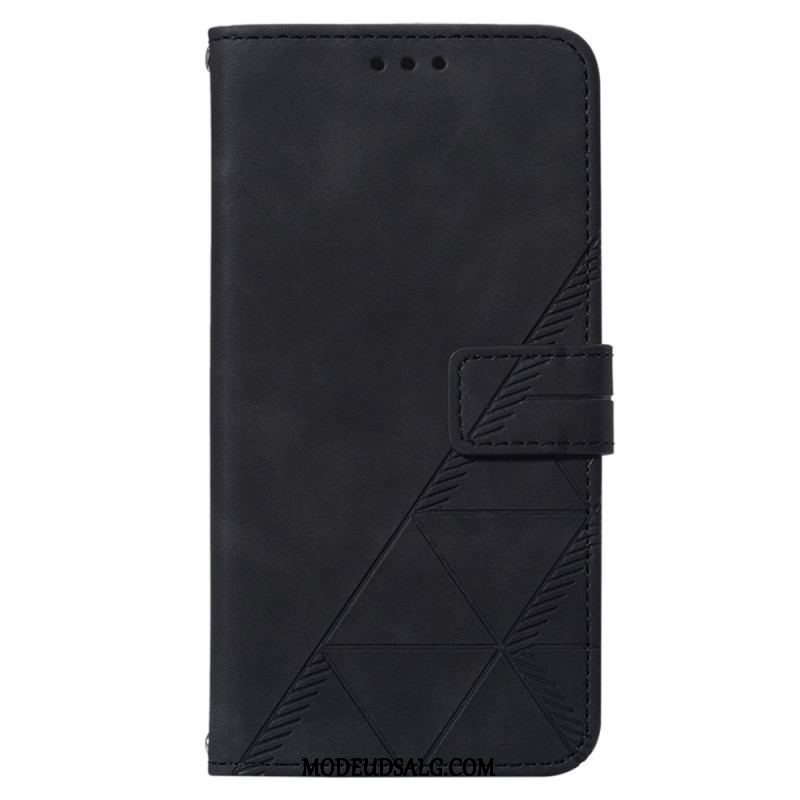 Flip Cover OnePlus Nord 2T 5G Trekanter Med Snor