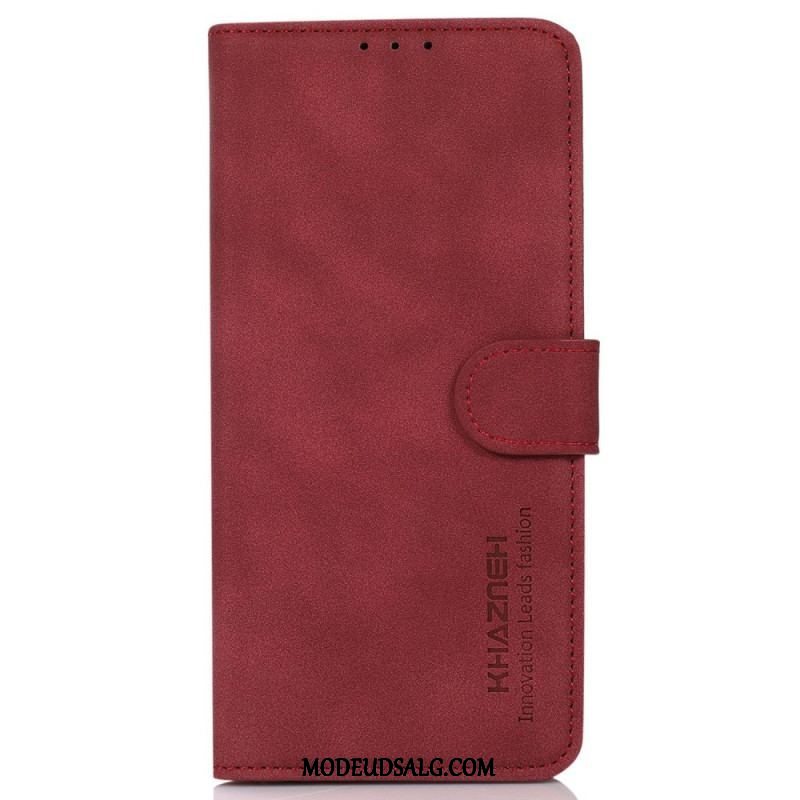 Flip Cover OnePlus Nord 2T 5G Vintage Khazneh I Imiteret Læder