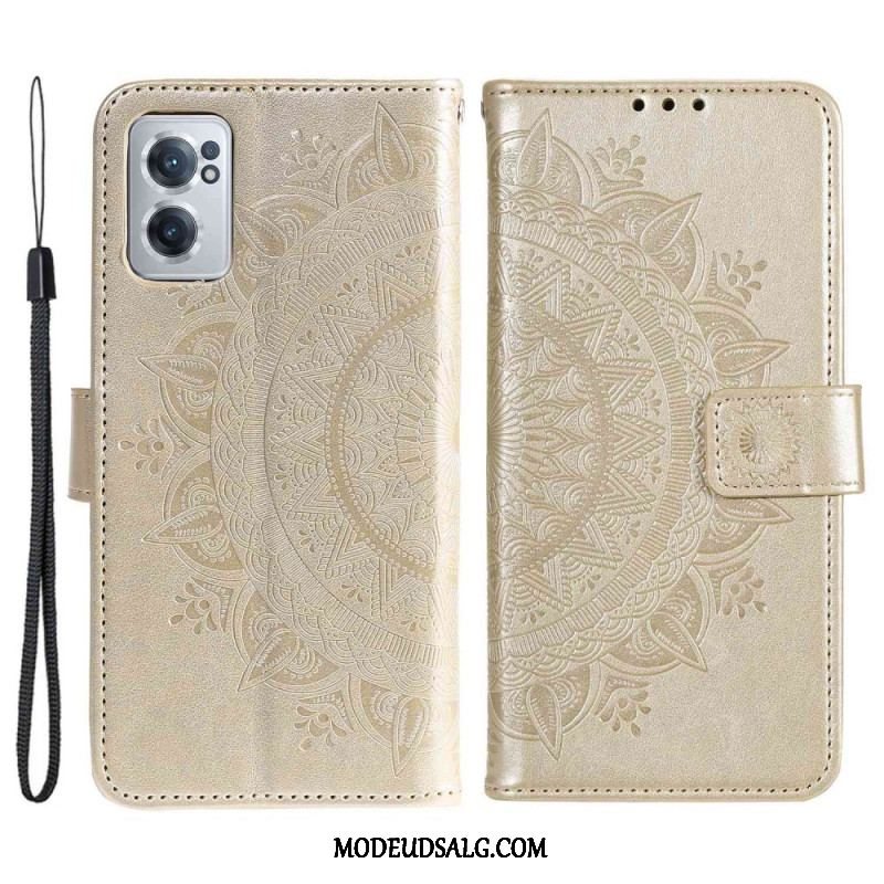 Flip Cover OnePlus Nord CE 2 5G Blomstermandala