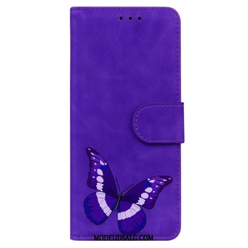 Flip Cover OnePlus Nord CE 2 5G Diskret Sommerfugl