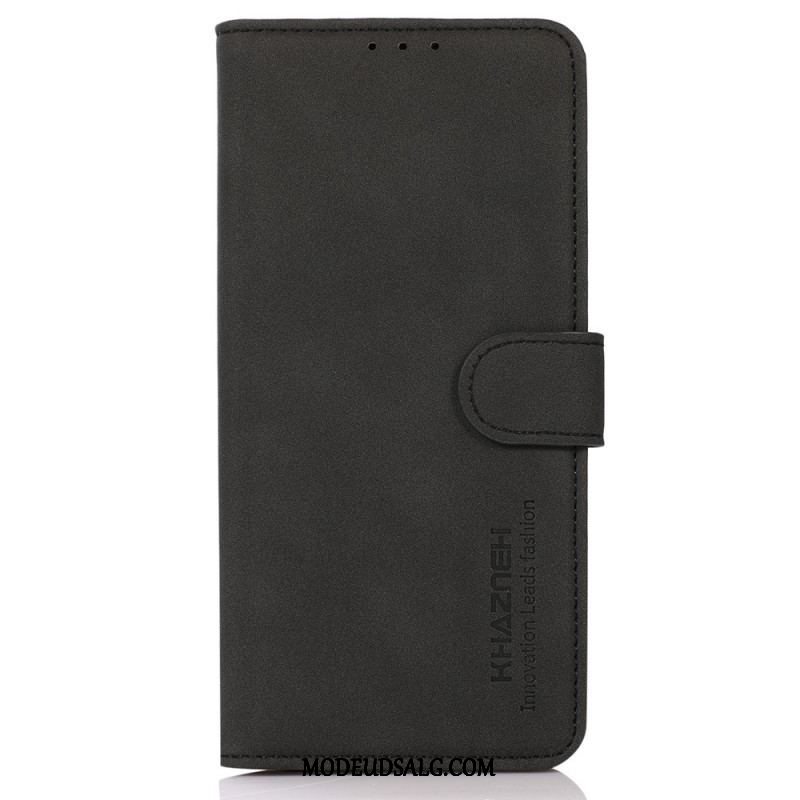 Flip Cover OnePlus Nord CE 2 5G Kazneh Tekstureret Kunstlæder