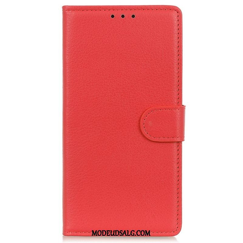 Flip Cover OnePlus Nord CE 2 5G Litchi Tekstur