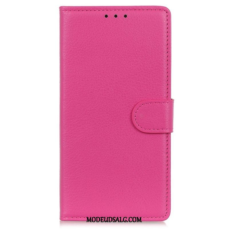 Flip Cover OnePlus Nord CE 2 5G Litchi Tekstur