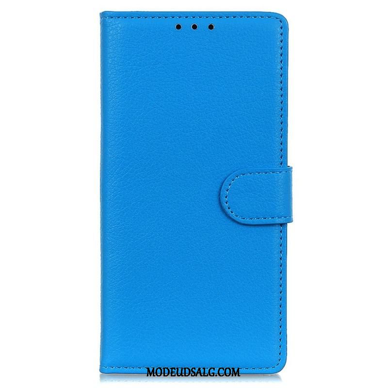 Flip Cover OnePlus Nord CE 2 5G Litchi Tekstur