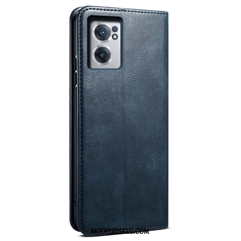 Flip Cover OnePlus Nord CE 2 5G Læder Effekt