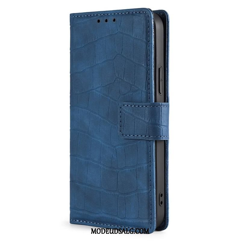 Flip Cover OnePlus Nord CE 2 Lite 5G Krokodillehudstil