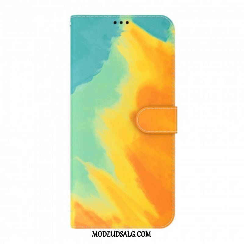 Flip Cover OnePlus Nord CE 5G Akvarel