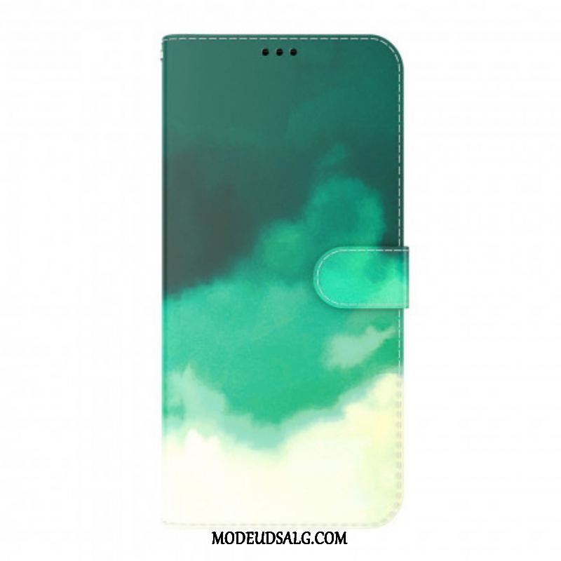 Flip Cover OnePlus Nord CE 5G Akvarel