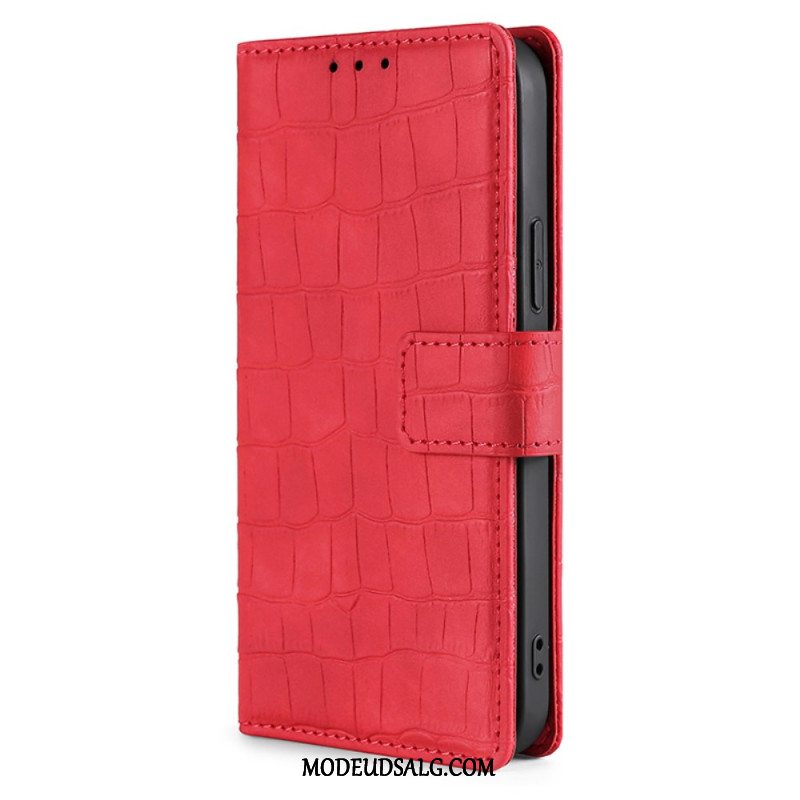 Flip Cover Oneplus 12 5g Krokodilleeffekt