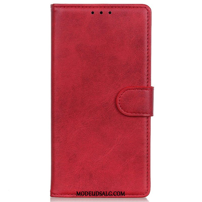 Flip Cover Oneplus 12 5g Mat Kunstlæder