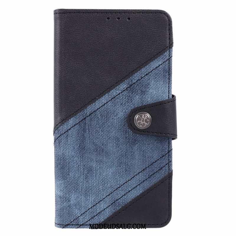 Flip Cover Oneplus 12r Bi-tekstur