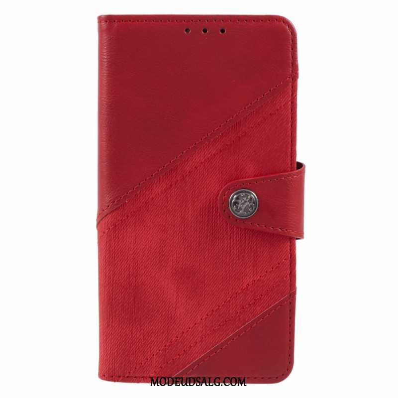 Flip Cover Oneplus 12r Bi-tekstur