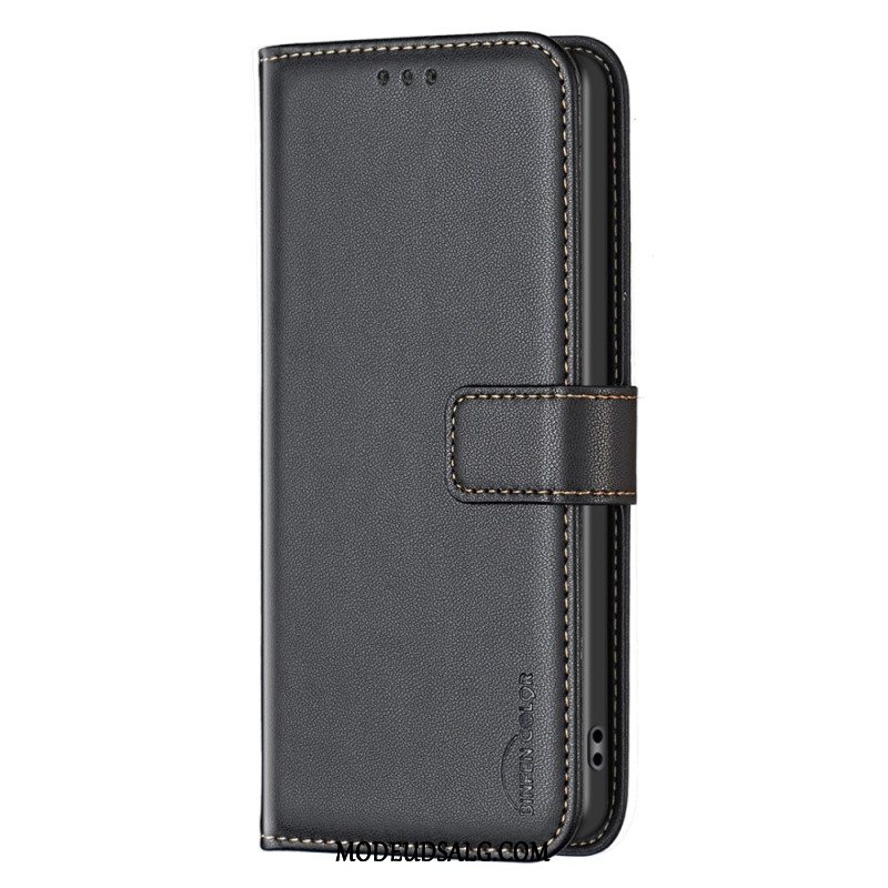 Flip Cover Oneplus 12r Klassisk Binfen Farve