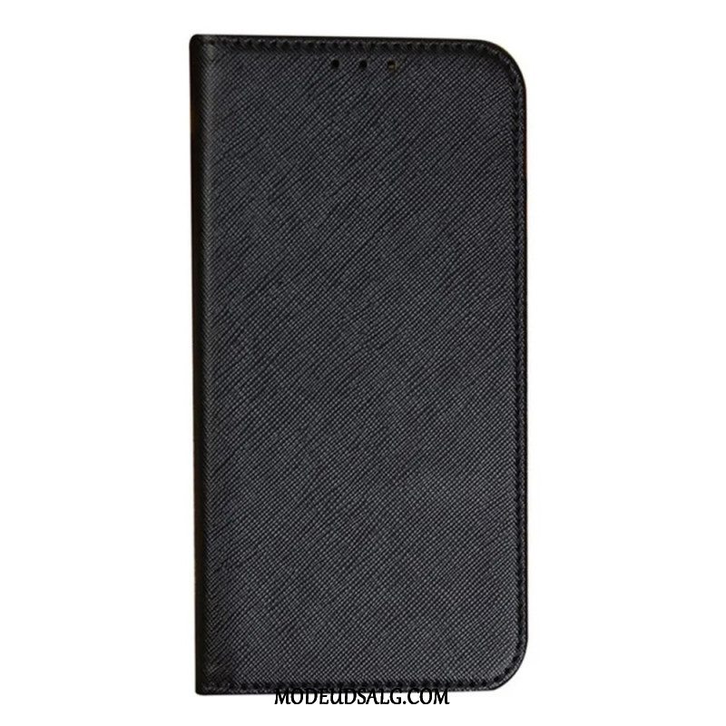 Flip Cover Oneplus 12r Krydstekstur