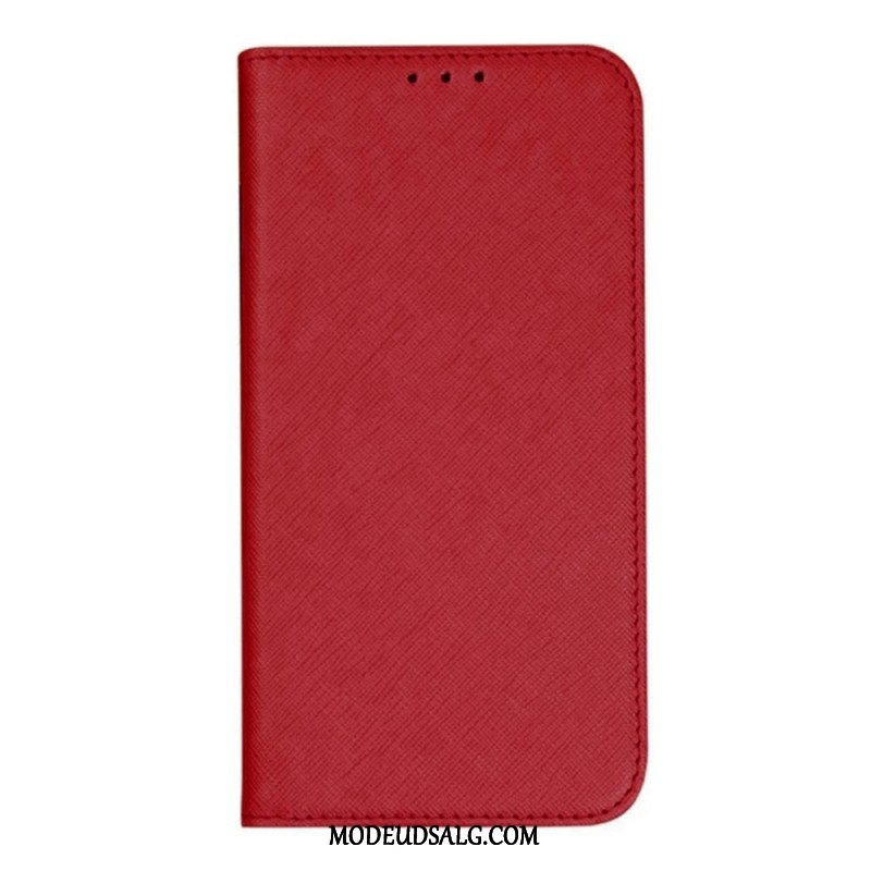 Flip Cover Oneplus 12r Krydstekstur