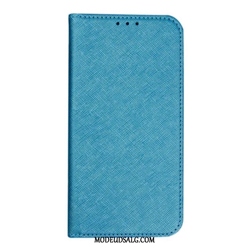 Flip Cover Oneplus 12r Krydstekstur