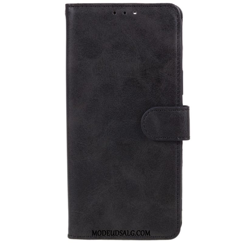 Flip Cover Oneplus 12r Lædereffektrem