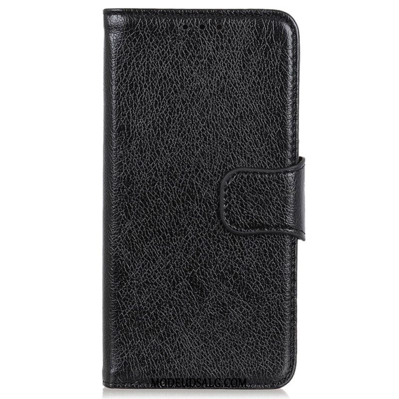 Flip Cover Oneplus 12r Nappa Tekstur